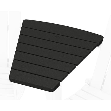 POLYWOOD Classic Series Angled Adirondack Connecting Table - Black